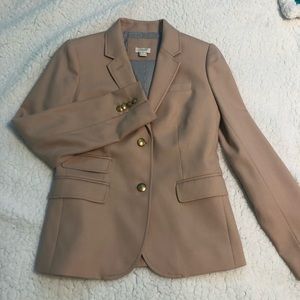 Tan J. Crew Blazer